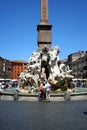 Rome-Navona Square.