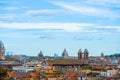 Rome panorama of a beautiful ancient city very beautiful photo in the afternoon
