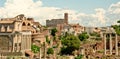 Rome panorama - Forum romanum