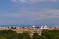 Rome panoramic landscape