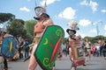 Rome Parade Gladiators Royalty Free Stock Photo