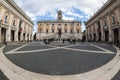 Rome. piazza del campidoglio Royalty Free Stock Photo