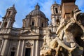 Rome (Piazza Navona) Royalty Free Stock Photo