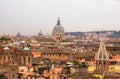 Rome from Pincio Royalty Free Stock Photo