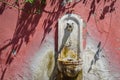 Rome public drinking fountain Royalty Free Stock Photo