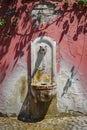 Rome public drinking fountain Royalty Free Stock Photo