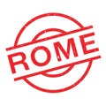 Rome rubber stamp