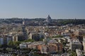 Rome, St. Peter`s basilica and Vatican city Royalty Free Stock Photo