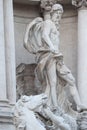 Rome Statue at Outside from Stone Marble Style of Roman Empire Artists Design in Rome Italy 2014