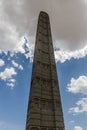 Rome stele (Stele 2) at the Northern stelae field in Axum, Ethiop