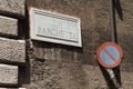 Rome street Royalty Free Stock Photo