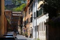Rome street in Trastevere district