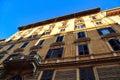 Rome streets in historic scenic city center