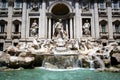 Rome-Trevi Fountain in center of Rome.Splendid.