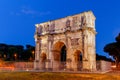 Rome. Triumphal Arch of Constantine. Royalty Free Stock Photo