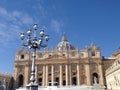 Rome under the snow Royalty Free Stock Photo