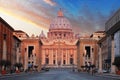 Rome, Vatican city Royalty Free Stock Photo