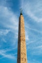 Ancient Egyptian obelisk in St. Peter`s Square in Vatican city in Rome, Italy Royalty Free Stock Photo