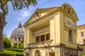 Rome, Vatican, Italy - Panoramic view of St. PeterÃ¢â¬â¢s Basilica - Basilica di San Pietro in Vaticano - main dome by Michelangelo Royalty Free Stock Photo