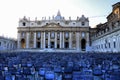 Rome. Vatican. St. Peter`s Square after the Mass