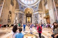 Over-tourism in Saint Peter Basilica, Vatican State