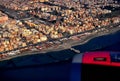 Rome,view from airplane Royalty Free Stock Photo