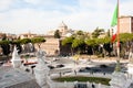 Rome, view from Altare Della Patria, Italy