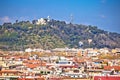 Rome. View of The Monte Mario hill and observatory in Rome