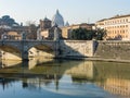 Rome in winter Royalty Free Stock Photo