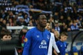 Romelu Lukaku portrait before UEFA Europa League Round of 16 second leg match between Dynamo and Everton Royalty Free Stock Photo