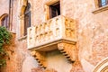 Romeo and Juliet balcony in Verona Royalty Free Stock Photo