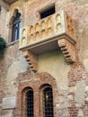 romeo and juliet balcony in Verona Italy