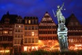 Romer Square, Frankfurt Royalty Free Stock Photo