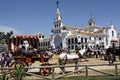 Romeria del Rocio Royalty Free Stock Photo