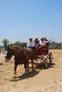 Romeria el Rocio Festival Spain Royalty Free Stock Photo