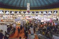 Romexpo fair hall full with people Royalty Free Stock Photo