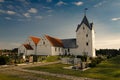 Sct Clemens Kirke Church on island Romo, Denmark