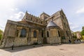 Romsey Abbey South West Facade Royalty Free Stock Photo