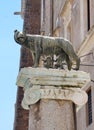 Romul and Remus statue in Rome