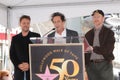 Ron Howard,Russell Crowe,Brian Grazer Royalty Free Stock Photo