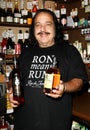 Ron Jeremy promotes' Ron de Jeremy' Rum at Gerrys Wines & Spirits