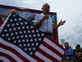 Ron Paul Speaking Royalty Free Stock Photo