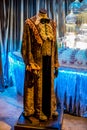 Ron Weasley Yule Ball Robe displayed at Warner Brothers Harry Potter Movie Studio Tour Royalty Free Stock Photo