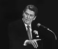 Ronald Reagan in Chicago, Illinois Royalty Free Stock Photo