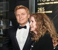 Ronan Farrow and Mia Farrow at the 2015 Time 100 Gala