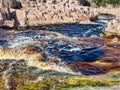 Roncador waterfall in the Pantanal Marimbus in Andarai, Chapada Diamantina, Brazil Royalty Free Stock Photo