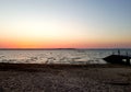 Ronce-les-Bains beach and atlantic sea Royalty Free Stock Photo