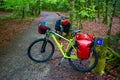 Roncesvalles beech begin Way of Sain James bike