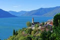 Ronco sopra Ascona at the Lago Maggiore, Switzerland Royalty Free Stock Photo