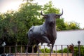 Ronda, bull statue